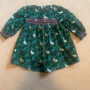 Mini Boden unicorn dress